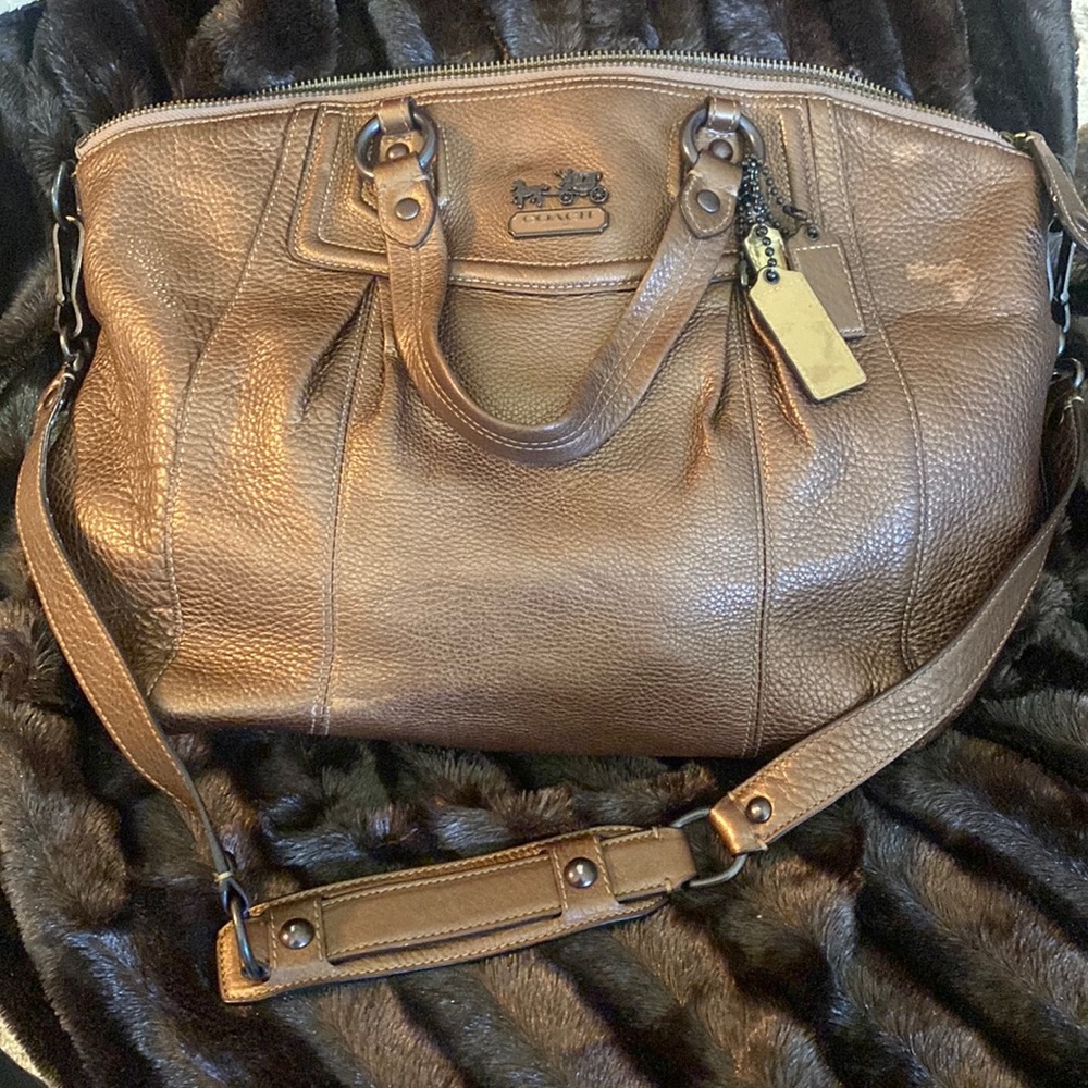 Bronze Coach Purse